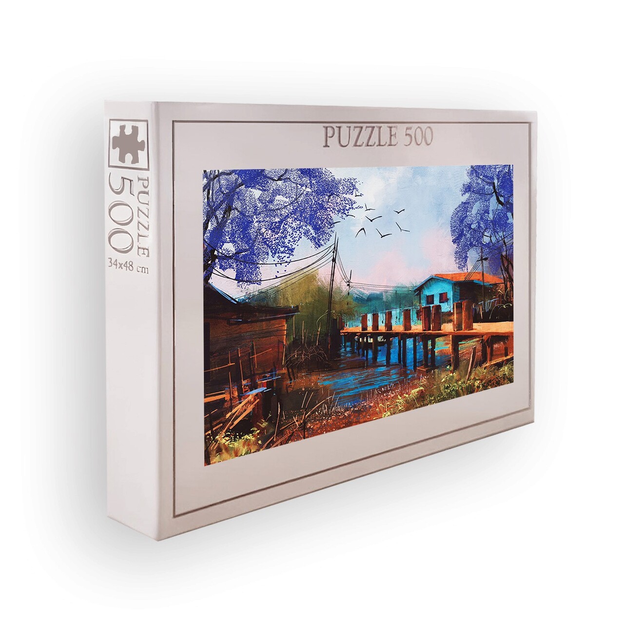 Puzzle, Wallxpert, PZL_096_500, Multicolor - imagine 5